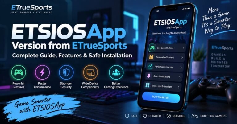 etsiosapp version from etruesports
