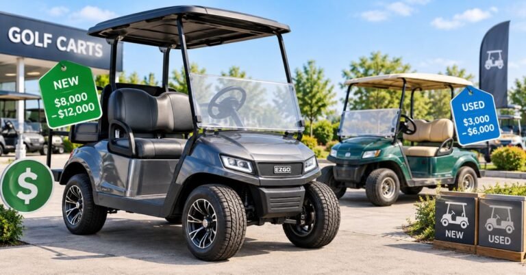 golf cart prices 2026