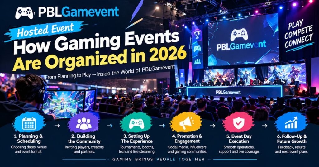 Hosted Event PBLGamevent: How Gaming Events Are Organized in 2026