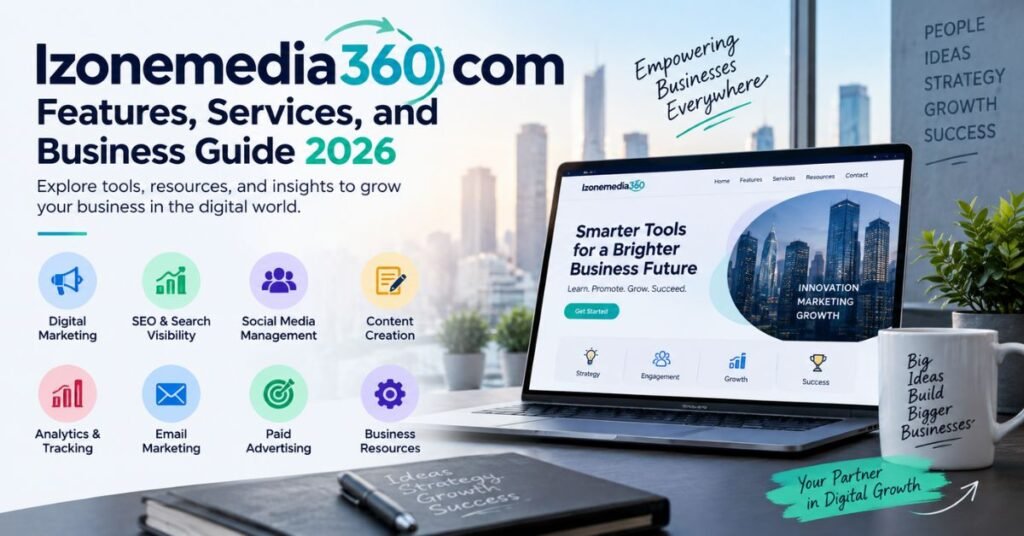 Izonemedia360 com: Features, Services, and Business Guide