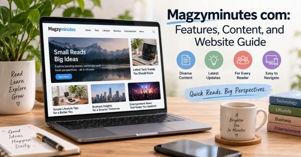 Magzyminutes com: Features, Content, and Website Guide 2026