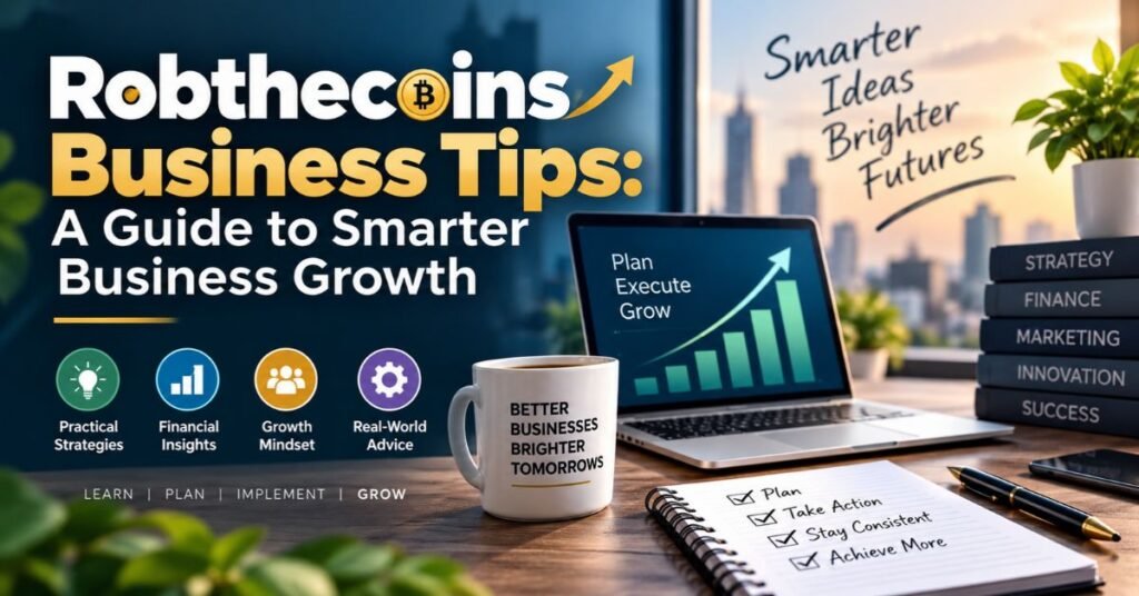 Robthecoins Business Tips: A Guide to Smarter Business Growth