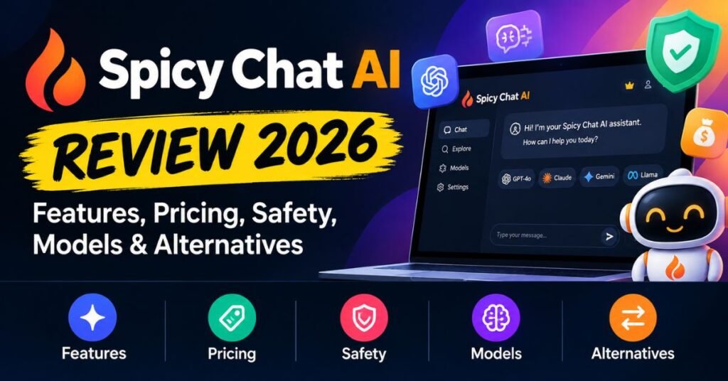 Spicy Chat AI Review 2026: Features, Pricing, Safety, Models & Alternatives