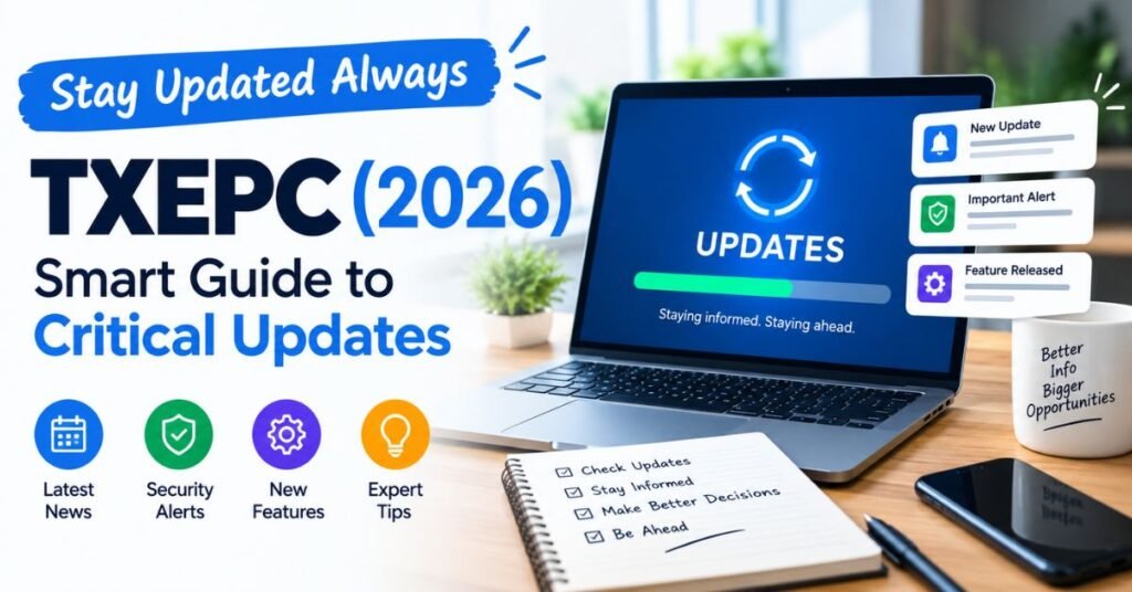 Stay Updated Always TXEPC (2026): Smart Guide to Critical Updates