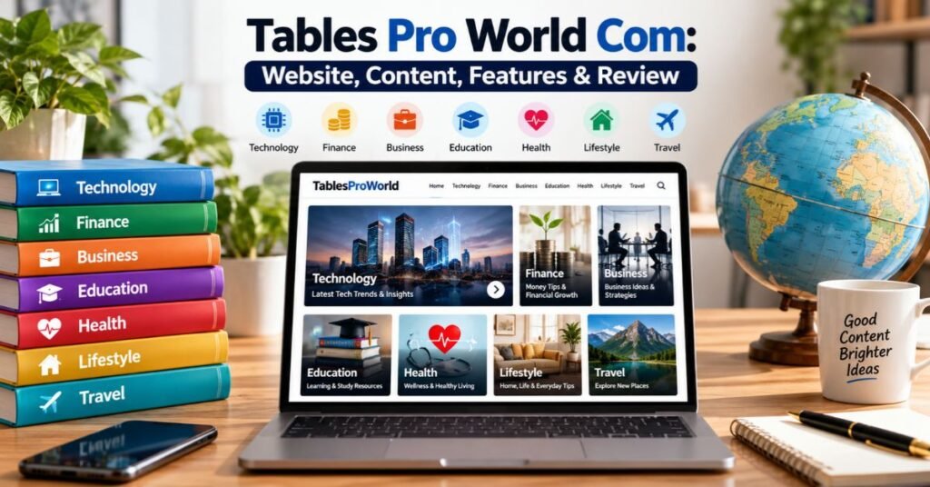 Tables Pro World Com Review: 7 Amazing Features & Insights