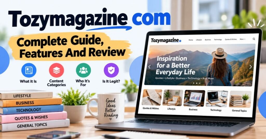 Tozymagazine com: 7 Amazing Facts, Features & Review