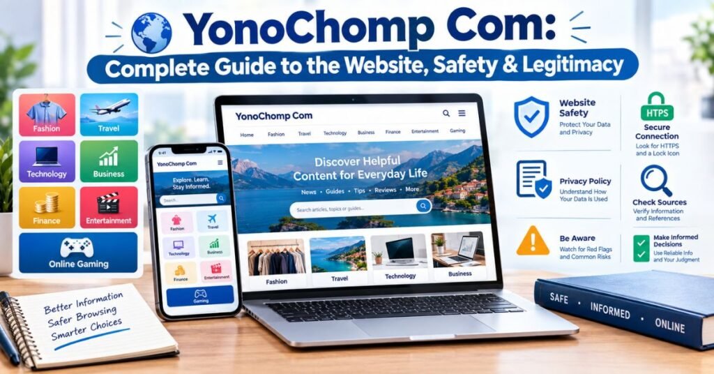 YonoChomp Com: Complete Guide to the Website, Safety & Legitimacy